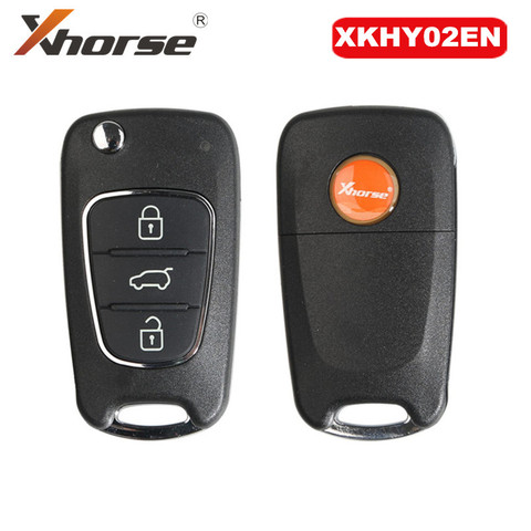 Дистанционный ключ Xhorse XKHY02EN, 3 кнопки для Hyundai VVDI, инструмент для ключей VVDI2, 5 шт./лот ► Фото 1/4