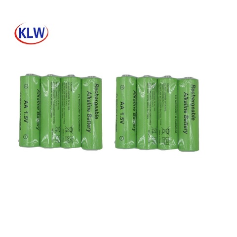 Перезаряжаемые щелочные батареи LR6 LR03 AA AAA 1,5 в с 4 слотами интеллектуальная USB батарея со светодиодным дисплеем умное зарядное устройство ► Фото 1/6