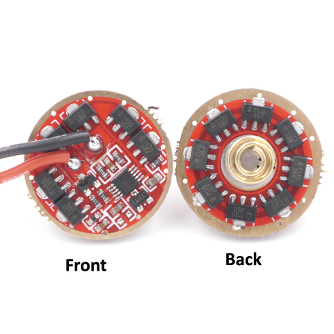 Драйвер фонарика 22 мм, 5000ма, постоянный ток на выходе 3,7 В ~ 4,2 В, вход 3 режима AMC7135x14 для Luminus SST40 SST40.2, светодиодный фонарик ► Фото 1/6