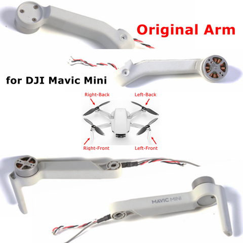Оригинальные новые запасные части для ремонта DJI Mavic Mini Motor Arm, аксессуары для дрона ► Фото 1/6