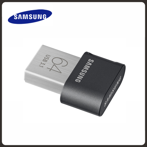 Samsung FIT Plus USB 3,1 маленький USB флеш-накопитель 32G 64G 128G 256G ручка-накопитель устройство для хранения U диск 200 МБ/с./с запоминание ► Фото 1/6