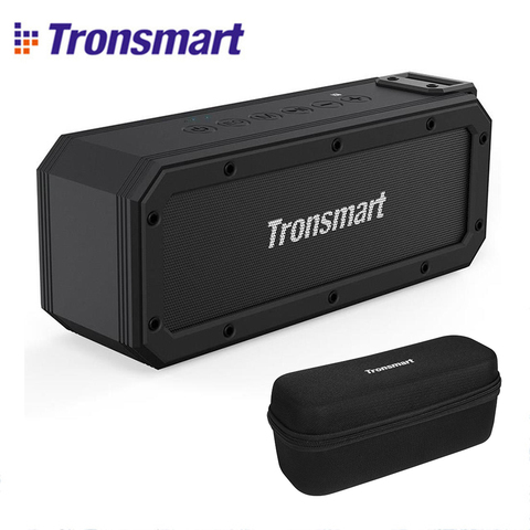 Tronsmart элемент силы + Сила Плюс Bluetooth Динамик 40 Вт глубокий бас IPX7 Водонепроницаемый Портативный Колонка голосовой помощник NFC соединение ► Фото 1/6