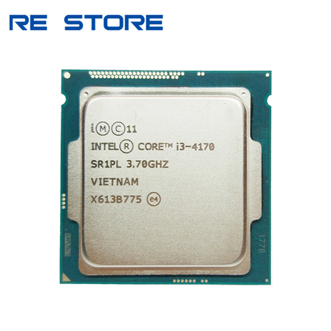 Б/у процессор Intel Core i3 4170 3,7 ГГц четырехъядерный SR1PL LGA 1150 ► Фото 1/2