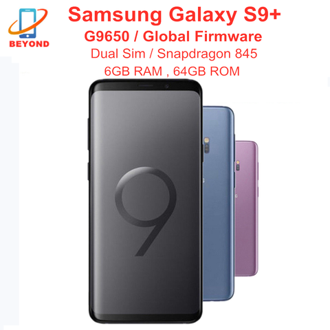 Samsung Galaxy S9 плюс S9 + G9650 Dual Sim Octa Core 6,2 