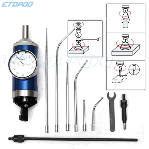 Коаксиальный центрирующий циферблат, тестовый индикатор 0-3 мм, для поиска и фрезерного станка ► Фото 1/6