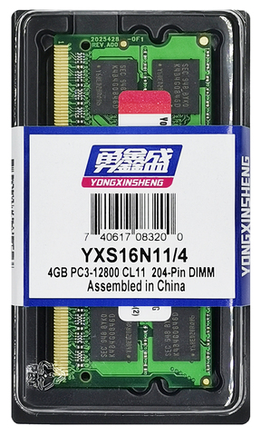 4 ГБ/2X4GB DDR3 1600 МГц PC3-12800 204 булавки Sodimm памяти ноутбука DDR3L 1,35 V без кода коррекции ошибок Intel и AMD и совместима ли оперативная память ► Фото 1/6