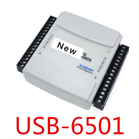 Б/у Отличное состояние, оригинальная карта сбора данных NI 6501 USB DAQ 24-линейный цифровой I/O Labview, или замена ► Фото 1/1