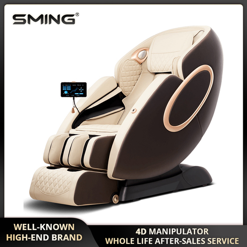 SMing 960L 145 см SL 4D массажное кресло с манипулятором, электрическое роскошное массажное кресло с нулевой гравитацией, диван с функцией проверки здоровья ► Фото 1/6