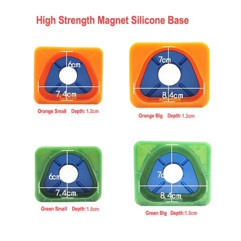 Стоматологическая лабораторная Магнитная силиконовая гипсовая форма бывший Разделение базовая модель полный глубины свода 12 мм 15 мм ► Фото 1/6