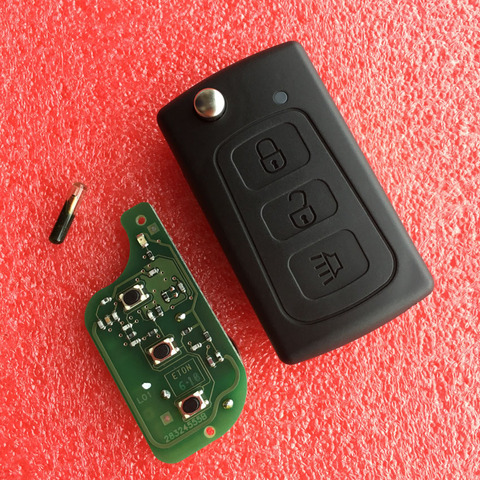 Автомобильный раскладной складной дистанционный ключ 433 МГц с чипом ID48 для Great Wall Hover h3 h5 GWM Haval H3 H5 автомобильный запасной пульт дистанционно... ► Фото 1/5