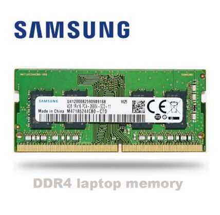 Оперативная память Samsung ddr4 для ноутбука, ОЗУ 4 ГБ, 8 ГБ, 16 ГБ, 32 ГБ, 2666 МГц, sodimm, поддержка памяти ddr4, 4 ГБ, 8 ГБ, 16 ГБ, 32 ГБ, PC4, PC3 ► Фото 1/6