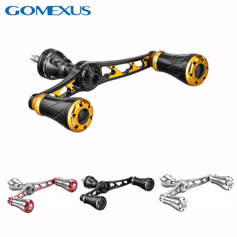 Gomexus спиннинг с двойной ручкой для Shimano , 98 мм CNC высокоточная Механическая ручка ► Фото 1/6