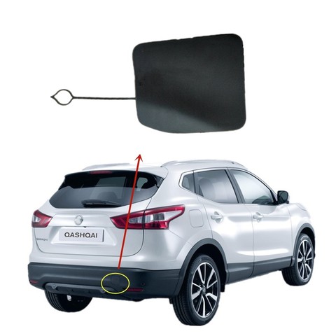 Накладка на задний бампер с крючком для Nissan Qashqai J11 2015-2022 ► Фото 1/3