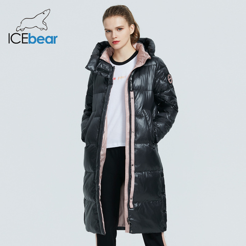 ICEbear 2022 новый продукт женское пальто высокого качества мода длинное пальто зимнее высокое качество женского пальто GWD20155D ► Фото 1/6