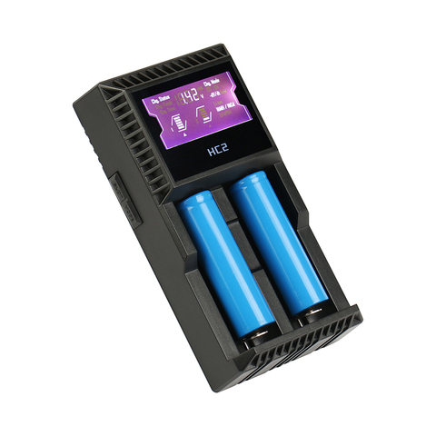 Умное зарядное устройство для литий-ионных аккумуляторов AA AAA SC C NIMH NICD, 2 шт. ► Фото 1/6