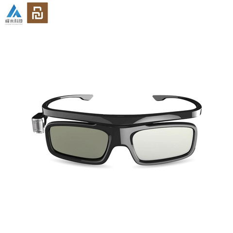 Оригинальные умные 3d-очки Youpin Fengmi с USB-кабелем для зарядки, аксессуары для лазерного проектора Xiaomi ► Фото 1/6