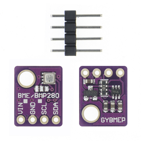 Новый цифровой датчик температуры BME280 luftluftдатчик безопасности I2C SPI 1,8-5 V GY-BME280 5 V ► Фото 1/6