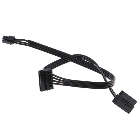 Для lenovo основная плата Интерфейс небольшой 4Pin два SATA SSD Питание кабель 1 шт. 45 см USB-кабель с вилкой MINI 4 Pin Turn 2 SATA Питание ► Фото 1/6