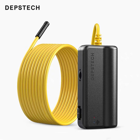 Беспроводная фотокамера наблюдения DEPSTECH WF020X, IP67, Wi-Fi, Бороскоп, 1200P, HD, змеевидная камера ► Фото 1/6