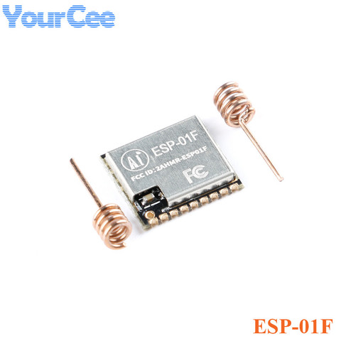 ESP-01F ESP8285 беспроводной модуль с последовательным портом WIFI 8 Мбит с антенной IOT ► Фото 1/4