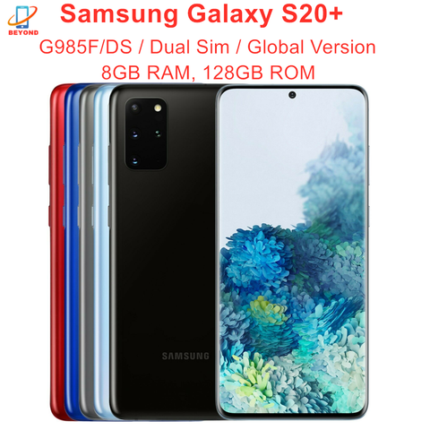 Samsung Galaxy S20 + S20 плюс G985F/DS Dual Sim глобальная версия 4 аппарат не привязан к оператору сотовой связи 6,7 