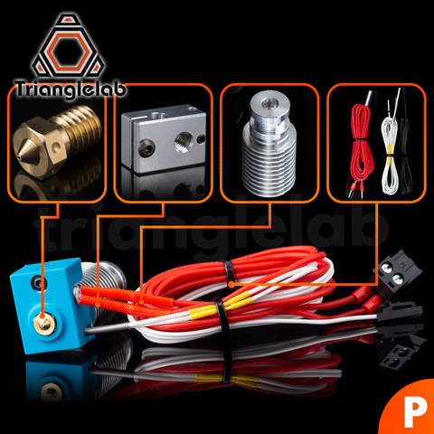 Сборный блок TriangleLAB V6 Hotend для PRUSA i3 MK3 MK3S MK2/2,5 ► Фото 1/6