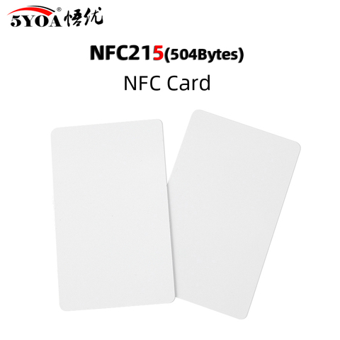 50 шт. NFC карты Ntag215 карты Ntag 215 504 байт 13,56 МГц для huawei share ios13 ярлыки для персональной автоматизации ► Фото 1/6