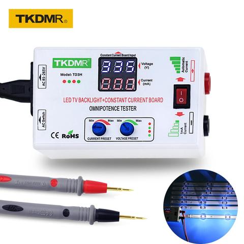 Смарт-прибор TKDMR 0-330 в с ручной регулировкой напряжения, ТВ, светодиодный тестер подсветки, ток, регулируемая плата постоянного тока светоди... ► Фото 1/6