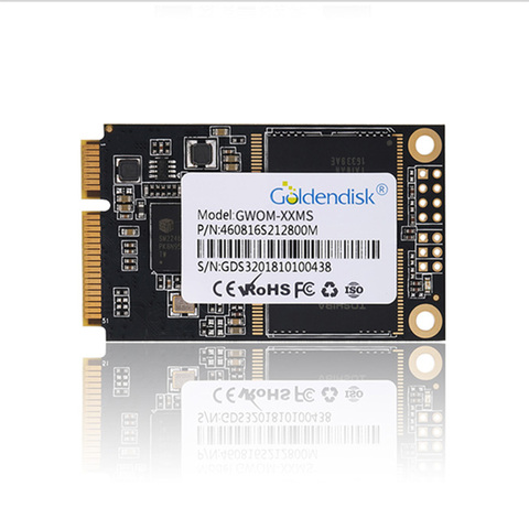 Жесткий диск Goldendisk msata 16 Гб pcie SSD, жесткий диск, высокая производительность, популярная оригинальная деталь для ноутбука, планшета, планшета, ПК ► Фото 1/6