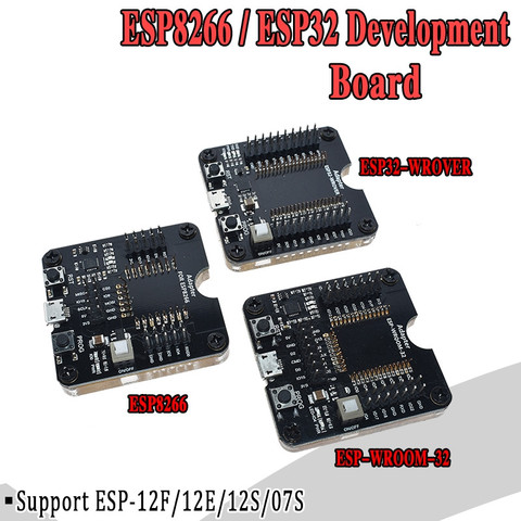 ESP8266 ESP32 ESP-WROOM-32 ESP32-WROVER макетная плата Тесты сжигание приспособление инструмент загрузчик для ESP-12F ESP-07S ESP-12S ► Фото 1/6