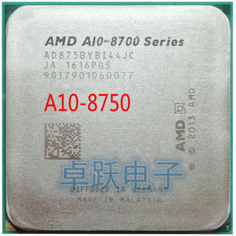 Разъем AMD 8750 PRO, 3,6 ГГц, 65 Вт, AD875BYBI44JC, FM2 + бесплатная доставка ► Фото 1/1