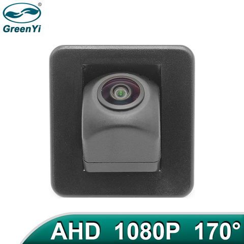 GreenYi 170 градусов 1080P HD AHD Starlight ночное видение Автомобильная камера заднего вида для Kia K3 K3S Cerato Forte 2014 автомобиль ► Фото 1/6
