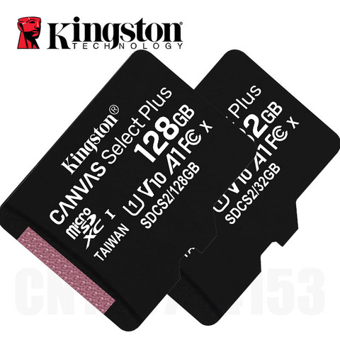 Kingston микро Флэшка карта 16 ГБ 32 ГБ 64 Гб 128 ГБ 256 Гб карта памяти класс 10 SDHC UHS-I U1 80 МБ/с./с C10 TF карта 8G C4 для смартфонов ► Фото 1/6