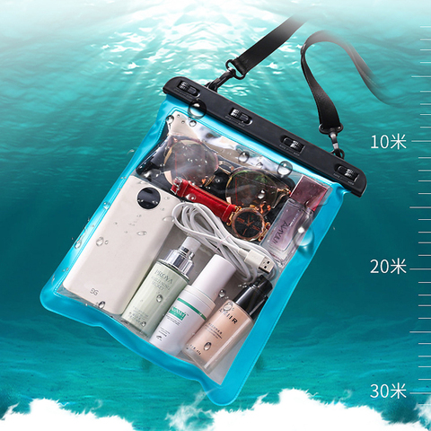 Новинка, Большая водонепроницаемая сумка для плавания, для дайвинга, пляжа, для Iphone10, для Huawei P40 ► Фото 1/6