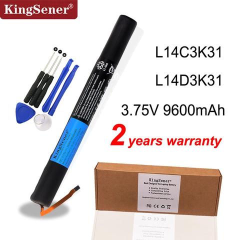 Аккумулятор KingSener L14C3K31 для планшета Lenovo Yoga 2, 1050L, 1050F, 2-1050F, 2-1051F, 2-1050L, 2-1050LC, 2-1051L, L14D3K31 ► Фото 1/6