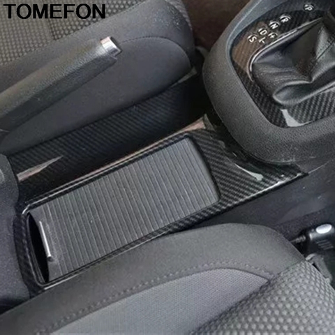 TOMEFON для Volkswagen Golf 6 MK6 2010 2011 2012 LHD коробка передач переднее сиденье держатель стакана воды панель крышка обшивки аксессуары ABS ► Фото 1/1