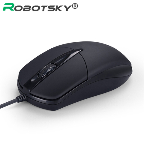 USB Mouse Wired Gaming 1200 DPI Optical 3 Buttons Game Mice For PC Laptop Computer E-sports 1.3M Cable USB Game Office Wire Mous ► Фото 1/6