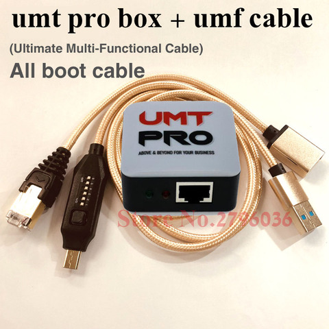 UMT Pro 2 Box, UMT PRO BOX ( UMT BOX + AVB BOX), 2 в 1 + UMF All boot cable, 2022 ► Фото 1/6