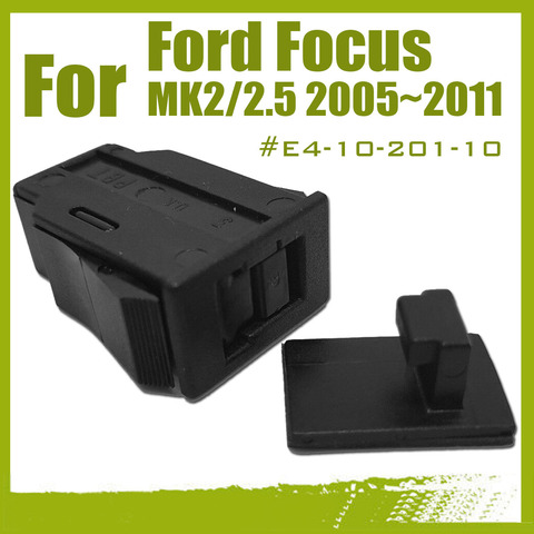 Новый черный ABS приборной панели отсек для хранения крышка коробка Catch Lock Ремонтный комплект зажим для Ford Focus MK2 E4-10-201-10 ► Фото 1/1