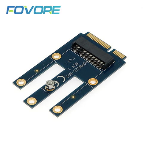 Адаптер M.2 Mini PCIe M2 ngff Mini PCI e, адаптер M.2 NGFF Key B, конвертер карты для 3G 4G Moudle ME906E MU736 EM7345 ME936 EM7455 ► Фото 1/5