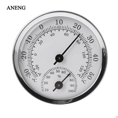 Новый настенный Измеритель температуры и влажности термометр и гигрометр для сауны ► Фото 1/6