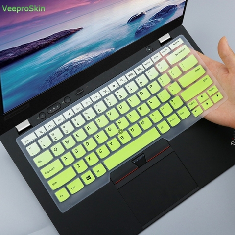 Защитная крышка клавиатуры из силикона для ноутбука Lenovo Thinkpad E14 2022 E 14 ► Фото 1/6