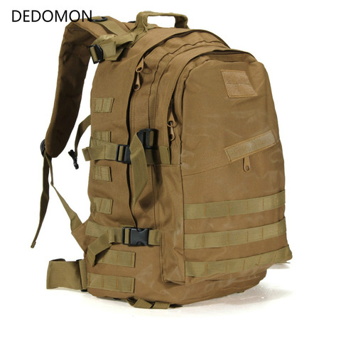 40L 3D уличный спортивный военный тактический альпинистский рюкзак для кемпинга, пешего туризма, походный рюкзак для путешествий, сумка для у... ► Фото 1/6