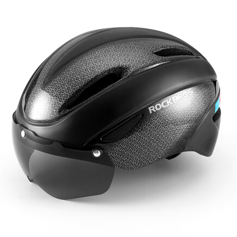 Шлем велосипедный PM026 для мужчин и женщин, интегрированно формованный дышащий, линзы для езды на горном и шоссейном велосипеде ► Фото 1/6