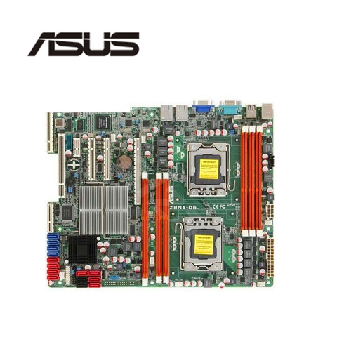 Для ASUS Z8NA-D6 используется оригинал для Intel 5500 Серверная материнская плата розетка LGA 1366 DDR3 X58 X58M материнская плата ► Фото 1/1