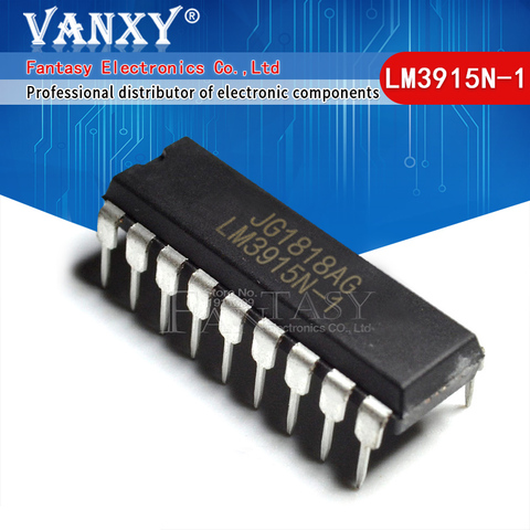 5 шт. LM3915N-1 DIP18 LM3915-1 DIP LM3915N LM3915 DIP-18 новый и оригинальный IC ► Фото 1/5