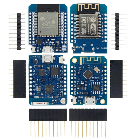 ESP8266 ESP-12E ESP-12F CH340G CH340 V2 USB WeMos MH-ET LIVE D1 мини ESP32/ESP-32 WI-FI макетная плата NodeMCU Lua IOT доска ► Фото 1/6