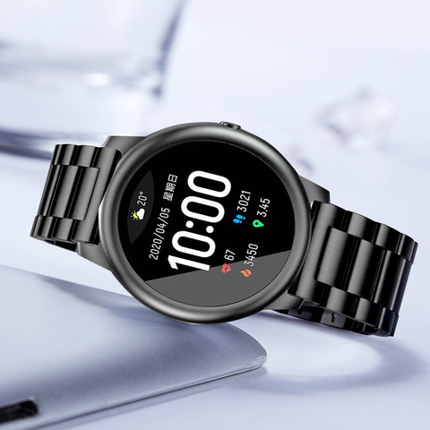 Браслет для haylou solar ls05 band для мужчин и женщин бизнес correa для xiaomi haylou solar ls05 pulseira smartwatch ремешок Ремешки для наручных часов ► Фото 1/6