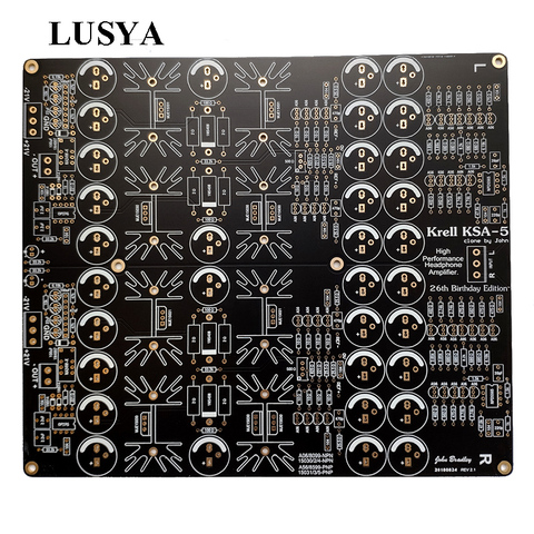 Lusya HIFI krella KSA-5 KSA5 пустая плата Hi-End наушники amp PCB board 1oz T1114 ► Фото 1/4