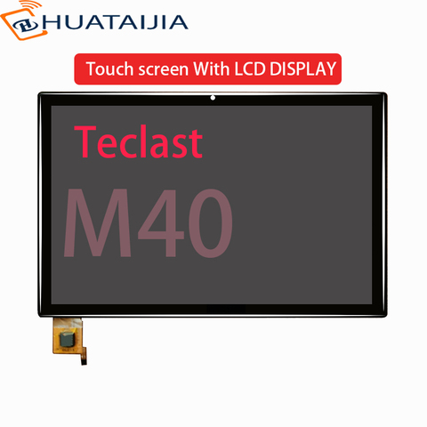 Новый ЖК-дисплей для планшета 10,1 дюйма Teclast M40, сенсорный экран, сенсорная панель, дигитайзер, стеклянный датчик для Teclast M40 ► Фото 1/2